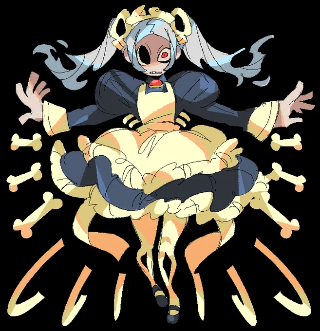 [skullgirls] it'll be a waste if she doesnt get a sans palette