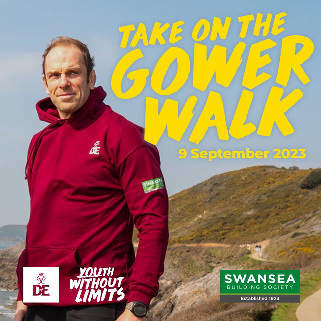 This September walk 10 or 22 miles across the stunning Gower coastline – raising funds to give more young people the chance to do their DofE💜 

Grab your place now👉 bit.ly/3KgKcXt