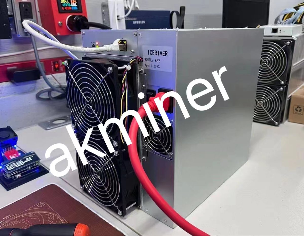AKminercom's tweet photo. IceRiver KAS miner available to order
June shipment
KS0 100G
KS1 1.0T 
KS2 2.0T 

DM us if any inerest https://t.co/HlZW2OMUbo