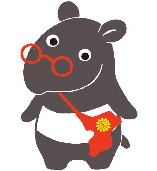 Chiben the tapir lawyer is the bar association mascot for Chiba Prefecture, Japan. He eats nightmares.