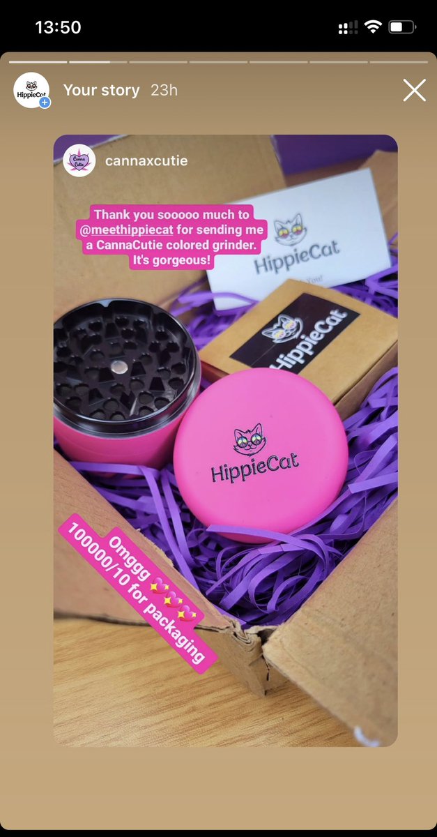 Thank you @cannaxcutie 😺 Are you a HippieCat? Visit us ⬇️ meethippiecat.com #hippiecat #meethippiecat #freeshipping #smallbusiness #smallbiz #austintx #austintexas #trending #cool #hippiestyle #hippiecatgrinder #hippiecatgrinders #CannabisCommunity #cat #cats