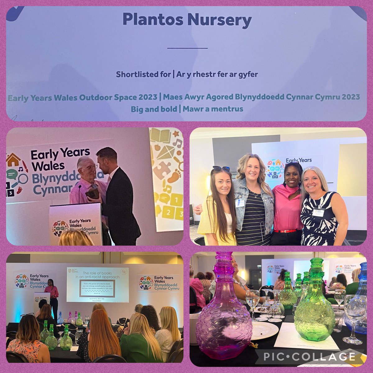 @earlyyearswales Thank you for a great conference and award ceremony today. The speakers were engaging and fresh #recognition #reward #respect @laurahallain @adventureswithalicesharp @staypuft12 Edrych ymlaen i’r un nesaf!