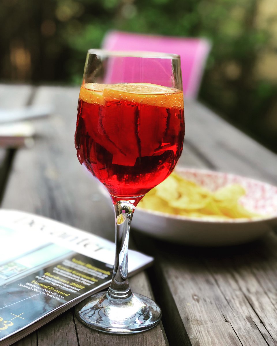 #CampariSpritz in the garden.  Chin chin m’dears.

#wine
#winelover
#winetasting
#winetime
#winestagram
#vino
#wineoclock
#cheshire
#wineadventure
#wineenthusiast