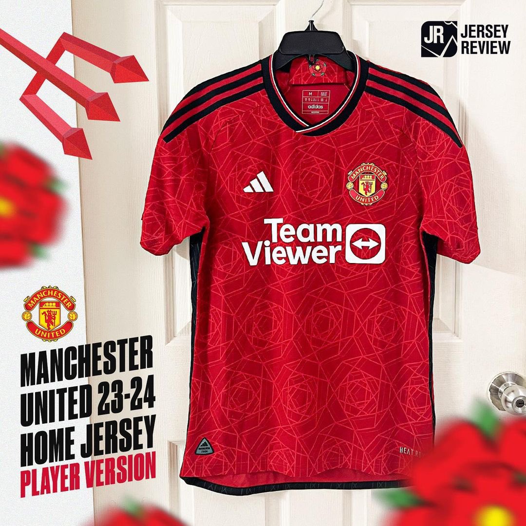 UtdPlug's tweet photo. The new home shirt in an "authentic" version. 🔴

IG/jerseyreview https://t.co/8oVWkzQHbC