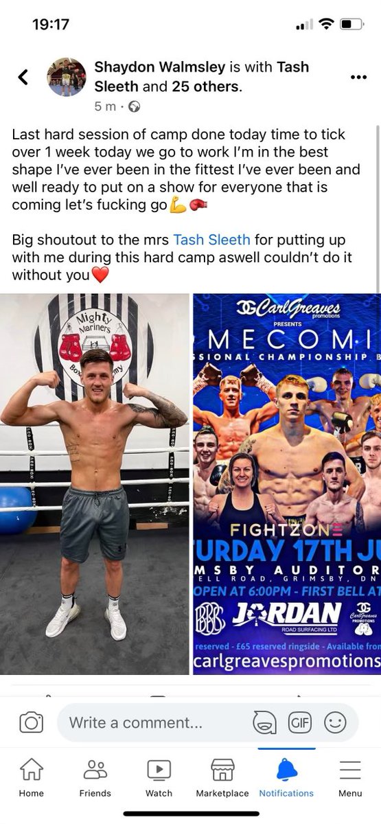 Dave Walmsley (@davewalmsley82) on Twitter photo Thatβs my boy <a href="/BoxerShaydon/">ShaydonWalmsleyBoxing</a> pro debut 17 June <a href="/GrimsbyAud/">Grimsby Auditorium</a> letβs goooπ₯π₯π₯π₯ Thatβs my boy <a href="/BoxerShaydon/">ShaydonWalmsleyBoxing</a> pro debut 17 June <a href="/GrimsbyAud/">Grimsby Auditorium</a> letβs goooπ₯π₯π₯π₯