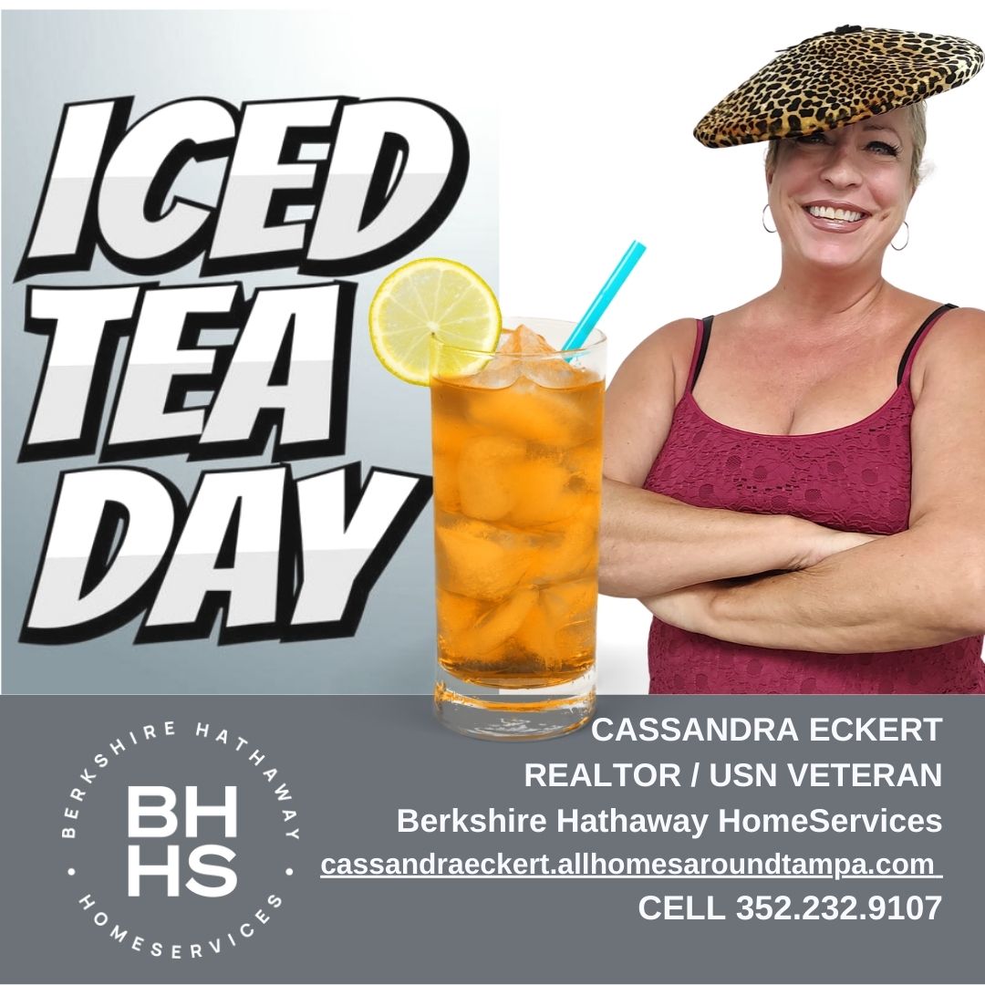 Happy National Iced Tea Day! 🍹

National Iced Tea Day exists to pay homage to the popular and delicious beverage, and it's something more of us should get involved with. 

#HappyNationalIcedTeaDay   #Holiday   #June10th   #IcedTeaDay   #IcedTea   #IceTea
