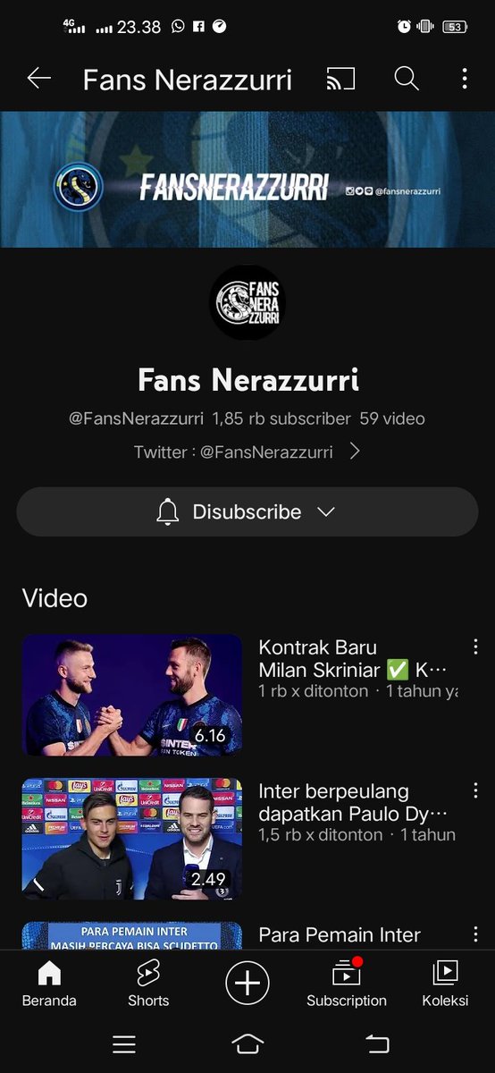 Anca1908's tweet photo. @FansNerazzurri Done. Semoga kita Juara #ForzaInter https://t.co/MmSZwHb5YR