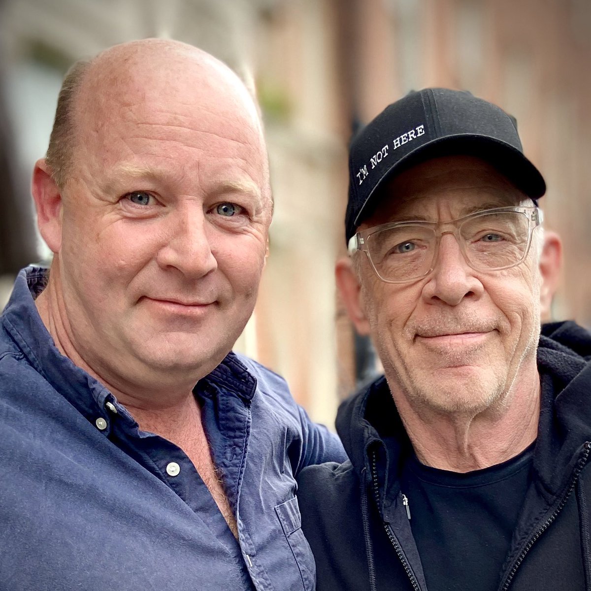 With Academy Award Winning Actor J.K. Simmons in #dublin #whiplash #whiplashmovie #spiderman #JKSimmons #AcademyAwards