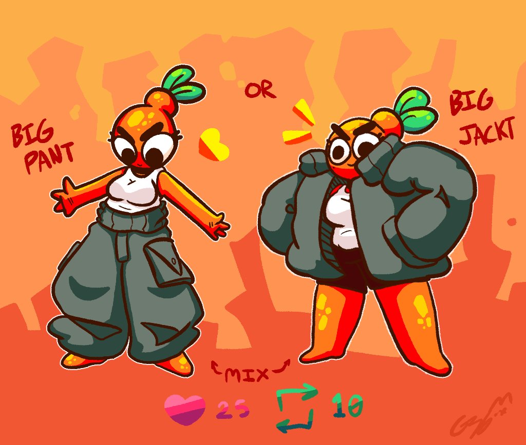 she too smol for both of em