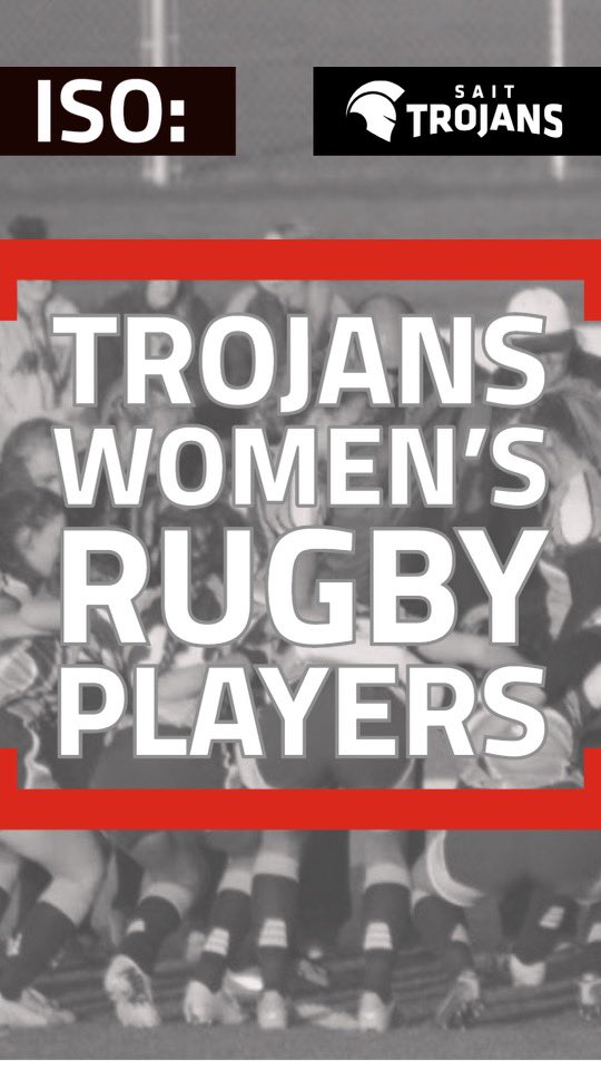 SAIT_Trojans's tweet photo. WRUG | Trojans Women’s Rugby is looking for more people for this upcoming season! If you or anyone you know are interested in playing, and a student at SAIT taking at least 1 class they can join! 🏉 https://t.co/ZeqocGoFN8