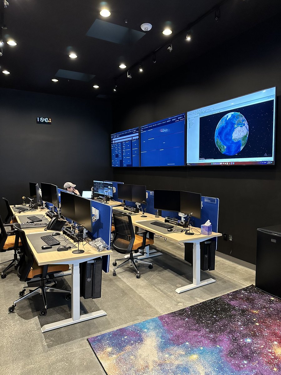 In 48 hours, this room will be controlling the world's first space factory