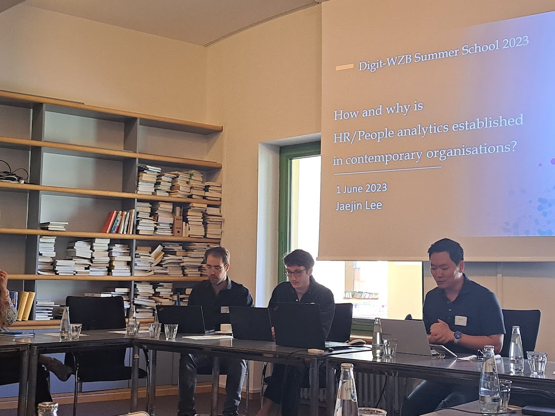 mirea_bianca's tweet photo. Summer has finally settled in Berlin after the end of our Summer School on digitalization @WZB_Berlin (in partnership with @digitcentre  &amp; @CERIC_LUBS). Thanks to the organisers and attendees for the great hospitality and feedback on my paper on job quality in platform work. https://t.co/TCGoCatrwe