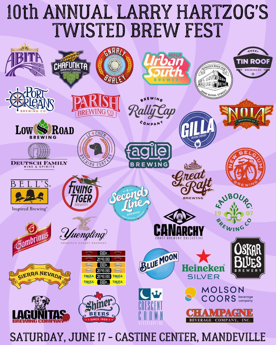 Larry Hartzog's Twisted Beer Fest tweet media