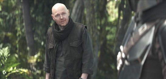 Happy Birthday Bill Burr who plays Migs Mayfeld in \The Mandalorian\.  