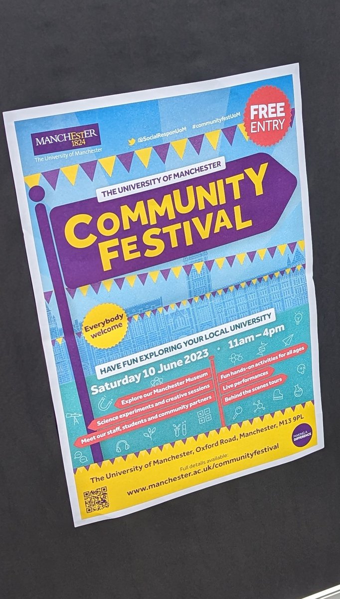 LydiaBeckerIII's tweet photo. Also a big thank you to our volunteers and experts @MegTriesScience @ProfAndrewMac @PH_Papotto @GraceEvelynM Gurdeep Singh, Waad Alruwaili, Mang Xu, and Yi (David) Ju for making today possible! #communityfestUoM https://t.co/GfWqA3wY8E