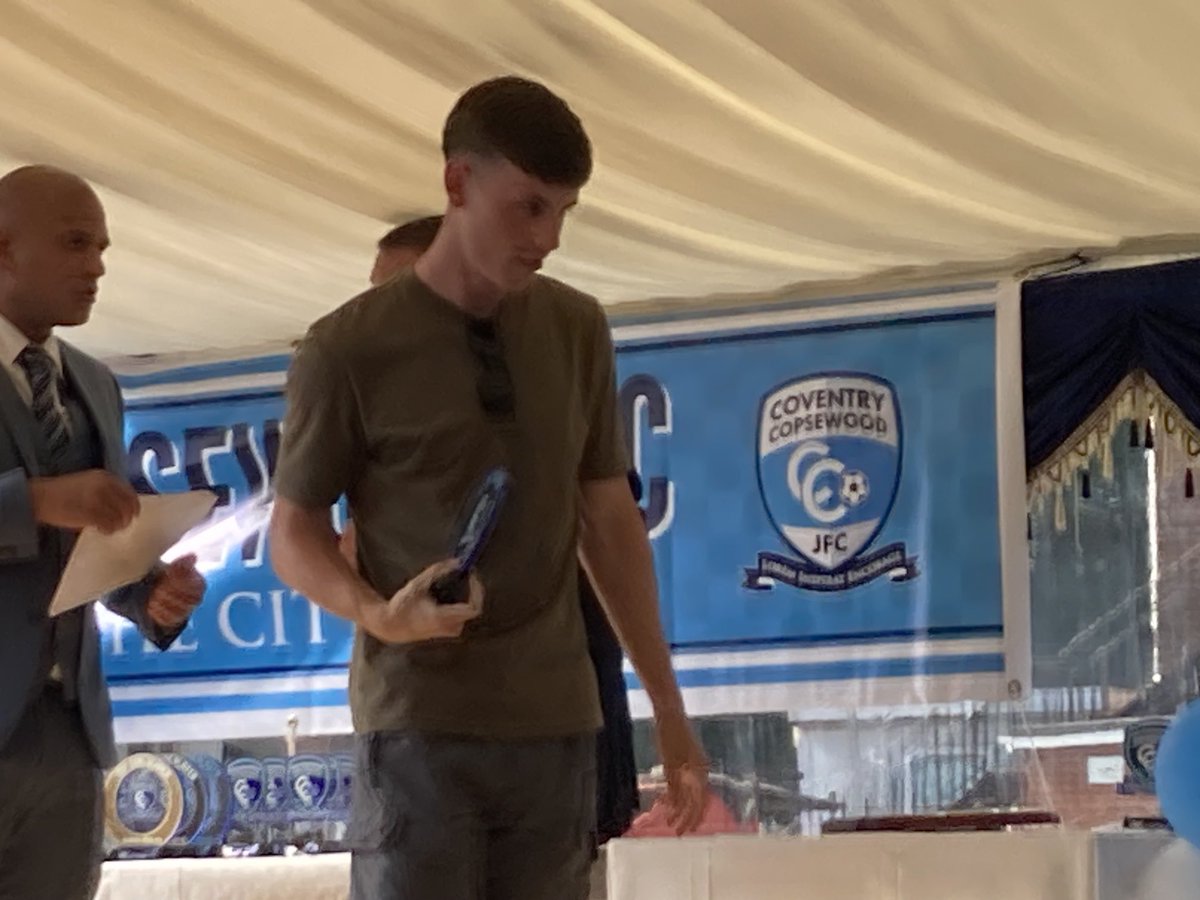 copsewoodFC's tweet photo. 1st team Players Player the outstanding Sam Ellis https://t.co/WGTH36inwz