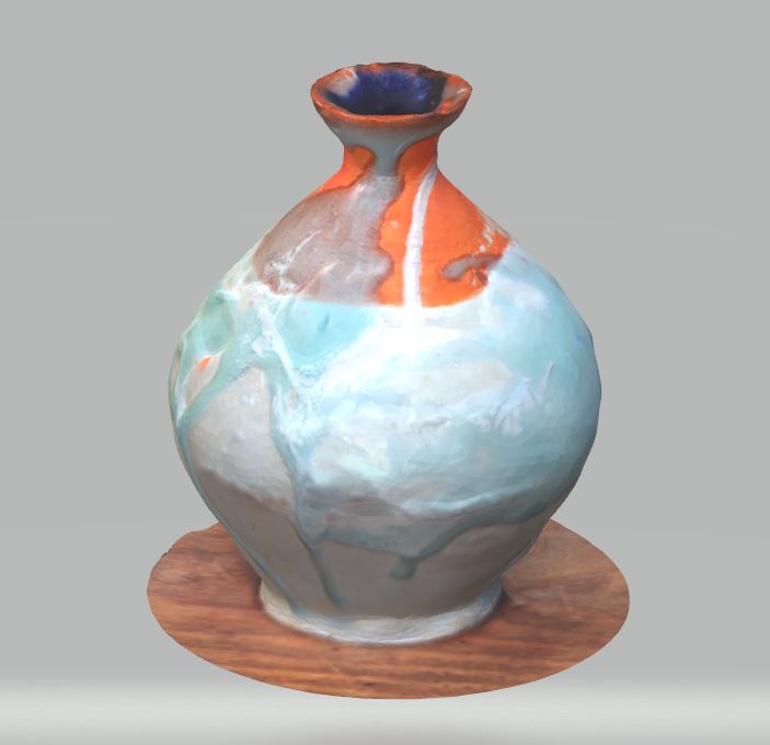 AkiraD's tweet photo. moonramics 6 - Moon's favorite vase, is now available on @objktcom as part of my partner &amp; I's 'moonramics' collection!

24 on sale at 3 tez each ⚱️
His real ceramics can be found here: https://t.co/dj2iD33Snp
(will do a physical release soon...)

#moonramics #3dceramics https://t.co/oiGyNlck0m