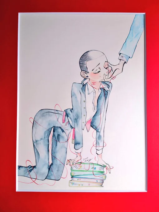 #私はこんな仕事がしたい 小説や詩集の表紙を描きたい
