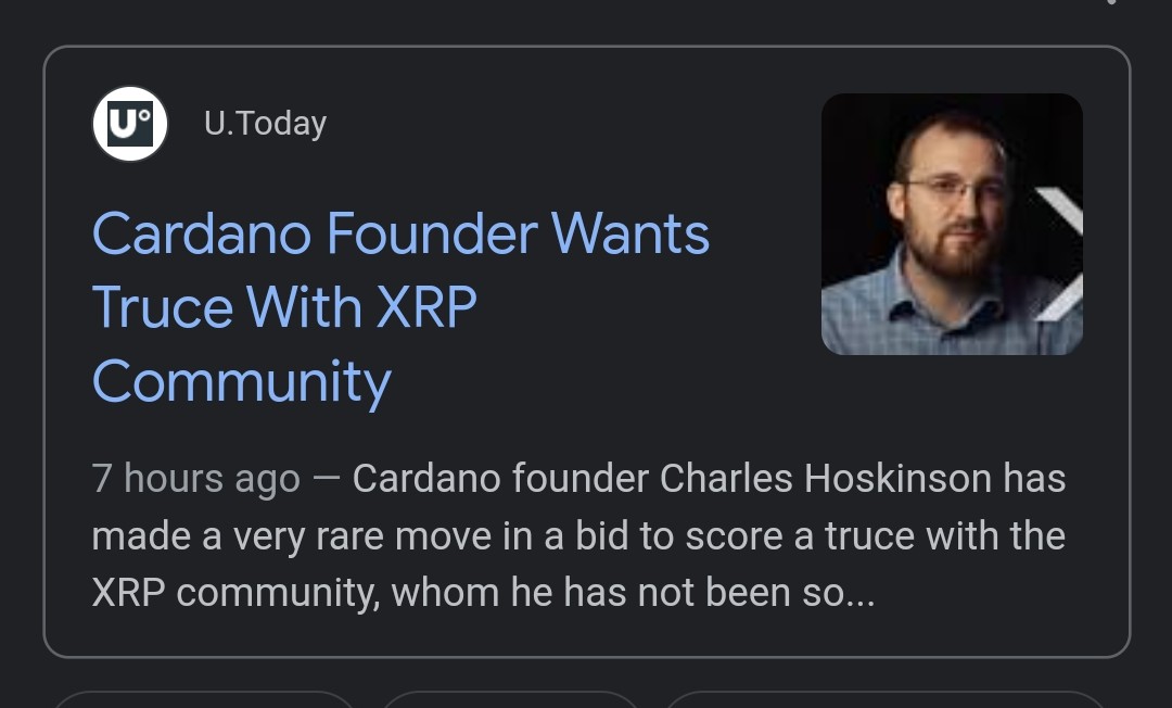 irishchink's tweet photo. #CryptoUnites to battle the SEC.
     Cardano and XRP in an attempt to team up. https://t.co/5Ph1sHaCVa