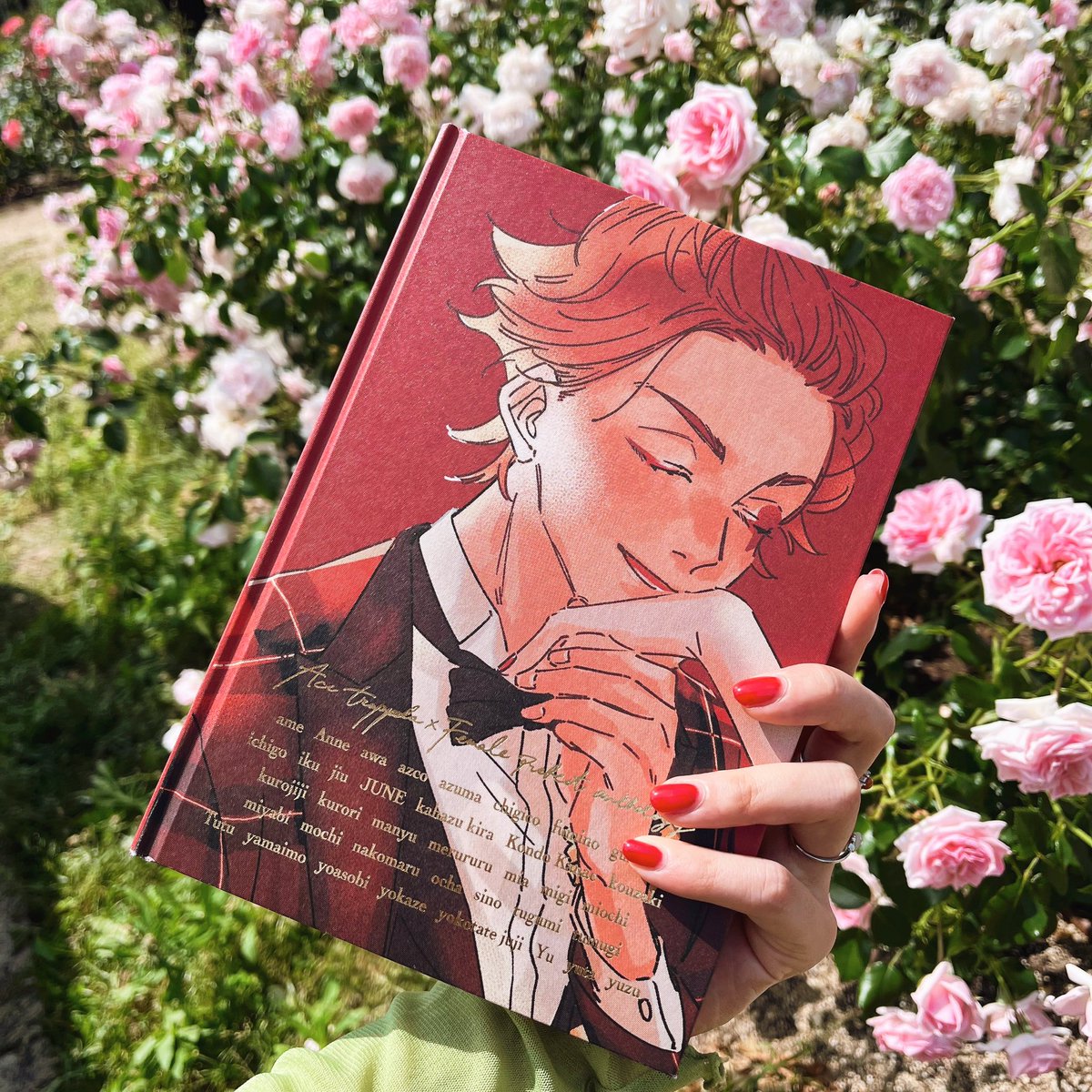 「薔薇と撮れた #whostoletheheartアンソロ」|苺＋15日爆発🎉のイラスト