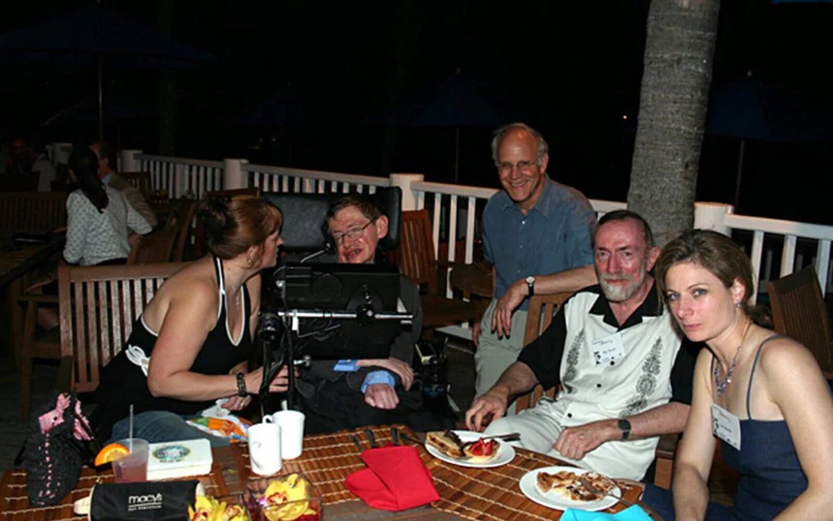 Even Stephen Hawking was a visitor to Epstein Island