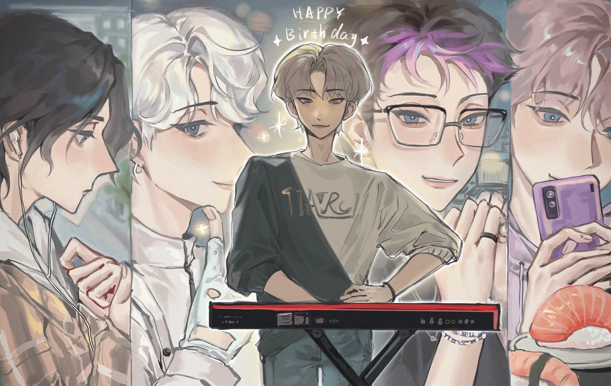 #HappyOdeDay
#Ode 
承珉生日快乐!(^O^)y