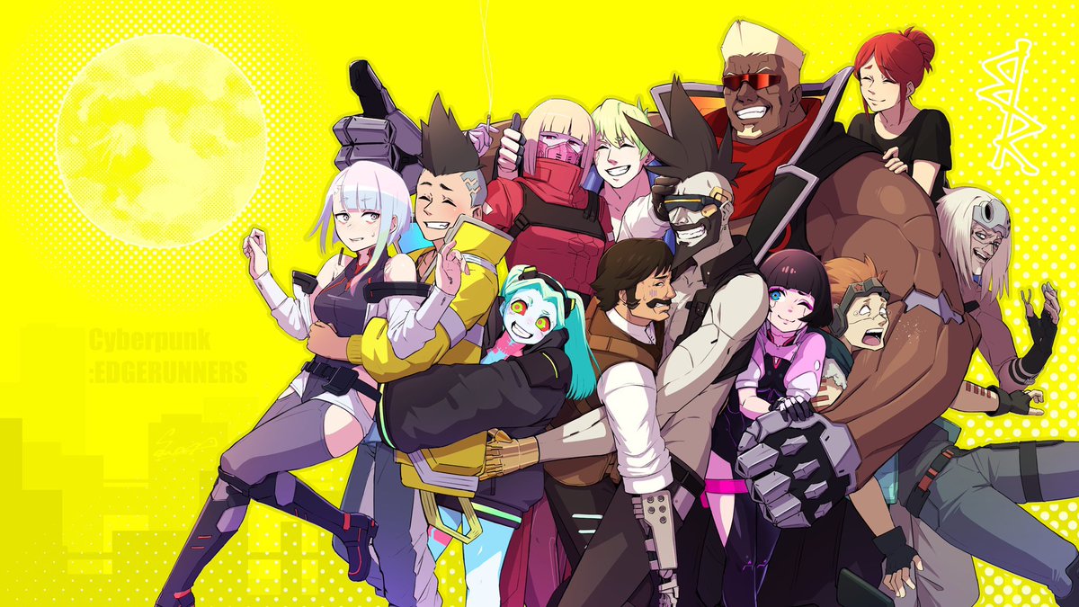 sawasa_c2's tweet photo. #自分の代表作だと思う絵を一枚だけ選んでみよう
I think this is the illustration that has been seen by the most people among my recent works.🌕
It was a lot of fun to draw each character differently and to think about balance. https://t.co/lgObLcongJ