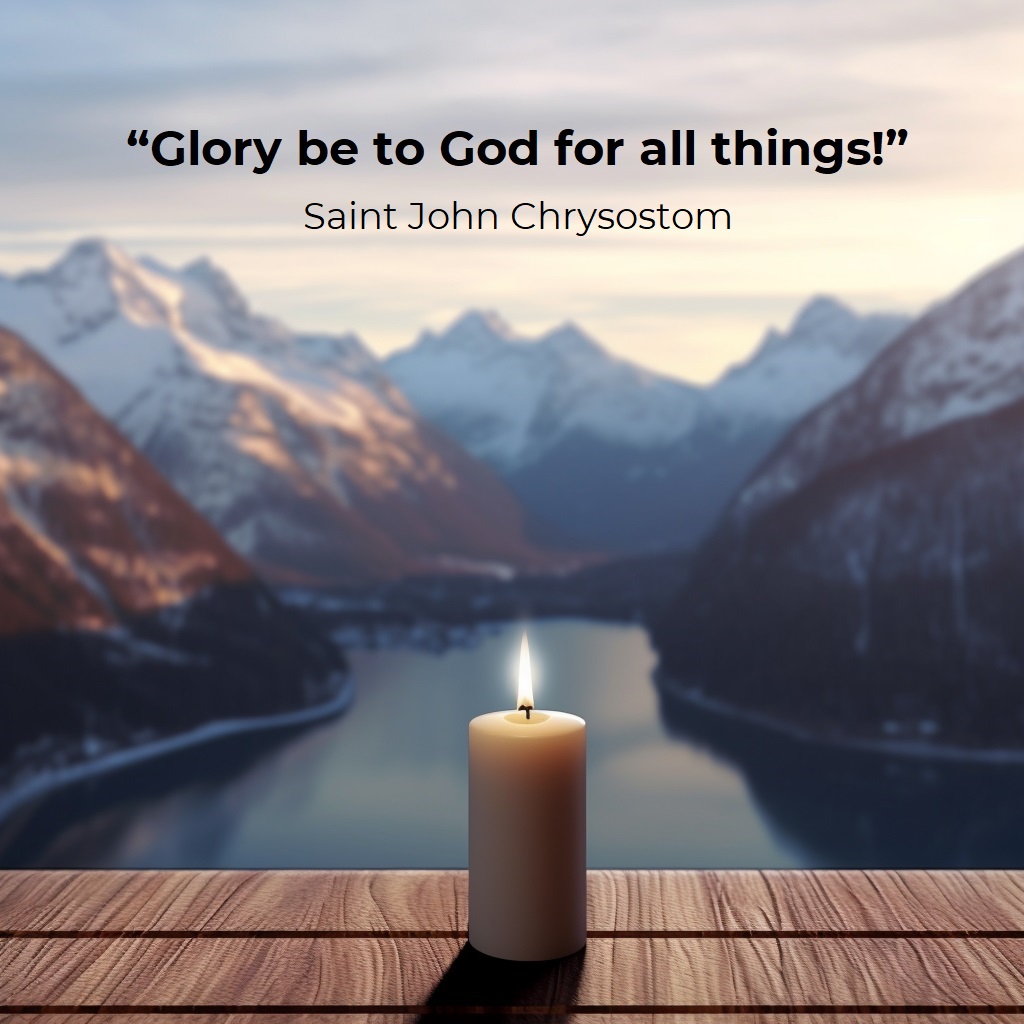 🌟'Glory be to God for all things!' — Saint John Chrysostom. A timeless reminder of gratitude and faith from one of the Church's greatest theologians. ✨#Stjohn #AIArtwork #Catholic #catholicfaith #CatholicTwitter #CatholicInspiration #SaintOfTheDay #aiphotography