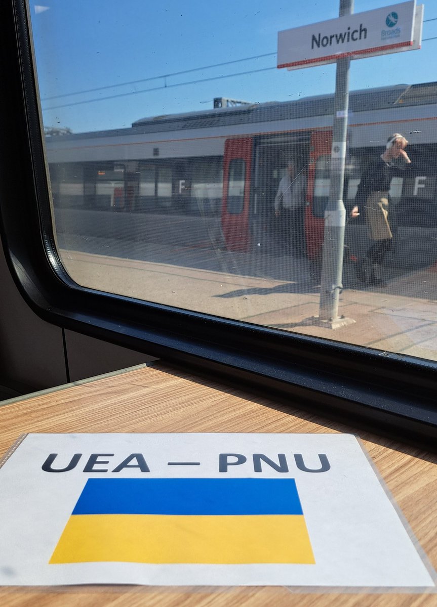 Matthias Neumann (@mneumannuea) on Twitter photo On my way to Luton Airport to welcome 17 colleagues from the Precarpathian National University <a href="/pnu_edu_ua/">Прикарпатський національний університет</a> who will visit UEA <a href="/uniofeastanglia/">UEA</a> for two weeks to continue developing our collaborations in research & technology transfer <a href="/UEAResearch/">UEA Research</a> <a href="/UUKIntl/">Universities UK International</a> #TwinForHope 🇺🇦🇬🇧 On my way to Luton Airport to welcome 17 colleagues from the Precarpathian National University <a href="/pnu_edu_ua/">Прикарпатський національний університет</a> who will visit UEA <a href="/uniofeastanglia/">UEA</a> for two weeks to continue developing our collaborations in research & technology transfer <a href="/UEAResearch/">UEA Research</a> <a href="/UUKIntl/">Universities UK International</a> #TwinForHope 🇺🇦🇬🇧