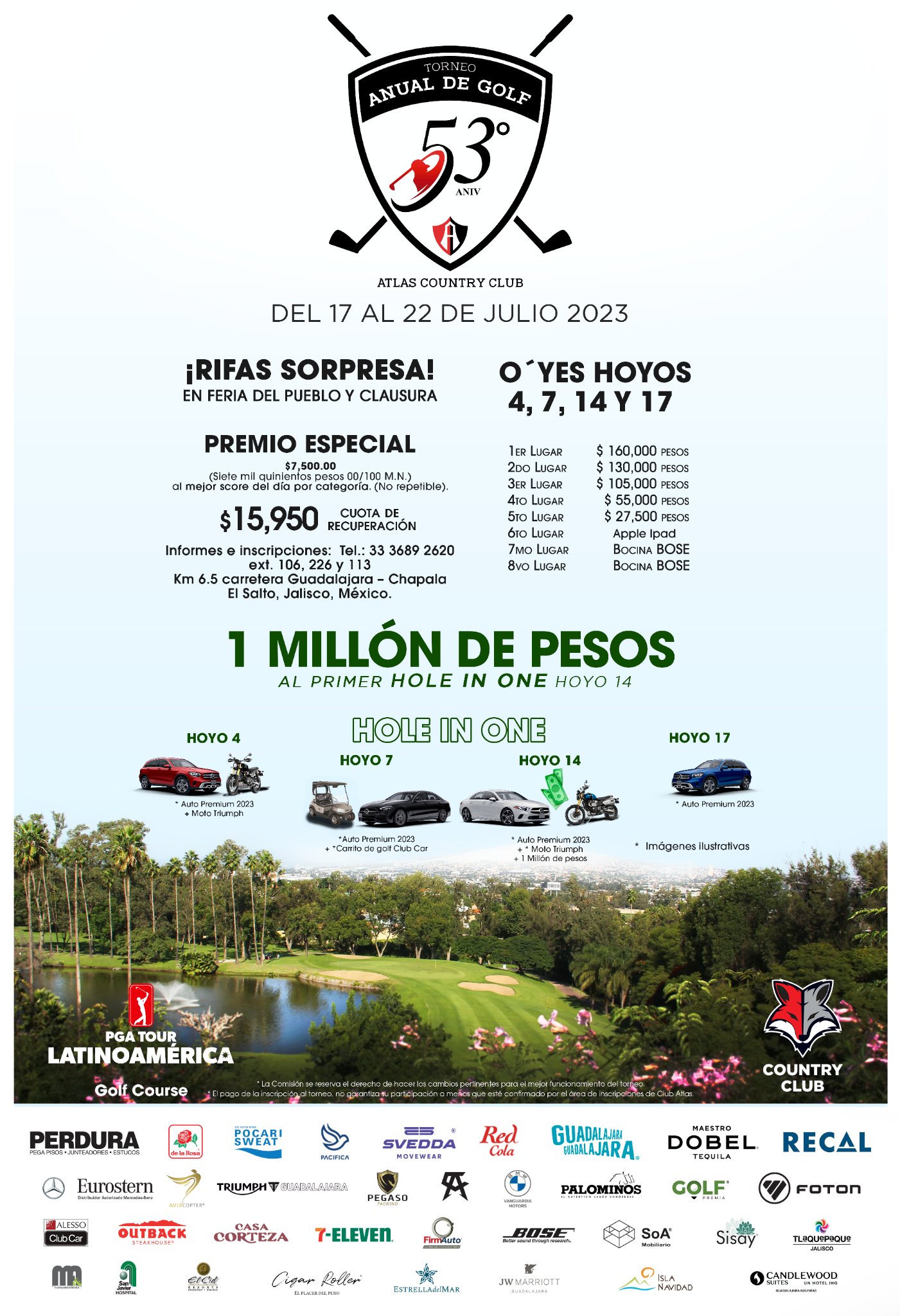 Club Atlas on Twitter "¡53° Torneo Anual de Golf Club Atlas! El