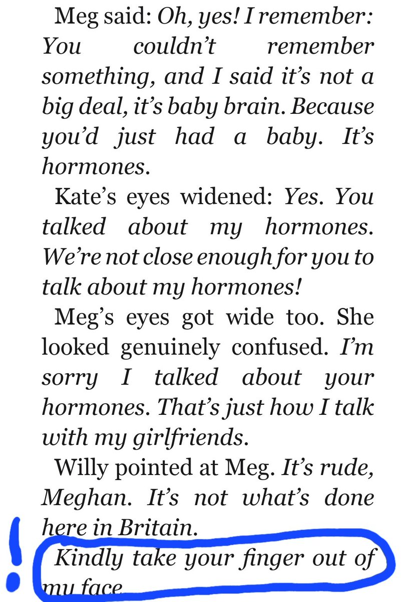 I will FOREVER love Meghan Markle for this.

My good sis was not dealing with the disrespect. Imagine lecturing someone about being rude, and all the while, the lecturer is doing something rude. 

IKYFL!

#AbolishTheMonarchy 
#HarryandMeghan