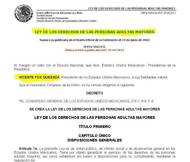 Aquí el decreto con el que Vicente Fox <a href="/VicenteFoxQue/">Vicente Fox Quesada</a> creó las pensiones para adultos mayores. <a href="/lopezobrador_/">Andrés Manuel</a> miente hasta en lo más elemental.

#GuacamayaLeaks
#GuacamayaNews
#VicenteFox