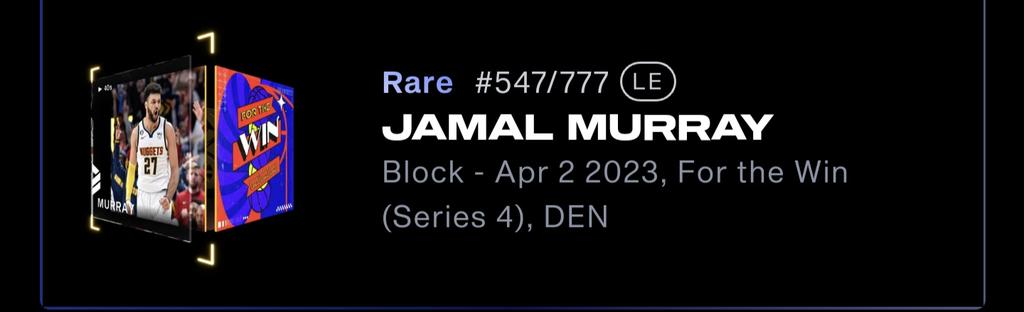Jamal Murray 🍁 FTW Giveaway 

 like/retweet/follow 

Ends 4pm Est Sunday