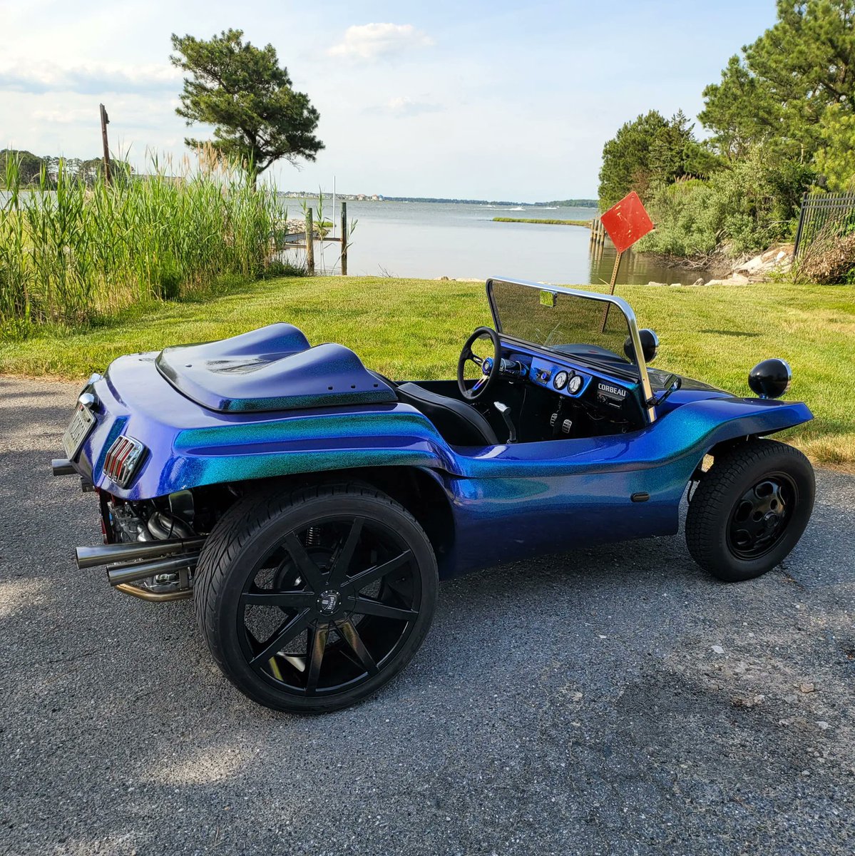 JBugsVWParts's tweet photo. Check out the paint on this #VWBuggy 👀 sent in by Jeffrey Kondrechek! We can't argue that this isn't a good looking build. The great thing about these #Vintage VWs is that you can build them however you want to fit your lifestyle. Thank you Jeffrey for sharing this photo. https://t.co/2tFhTjpc41