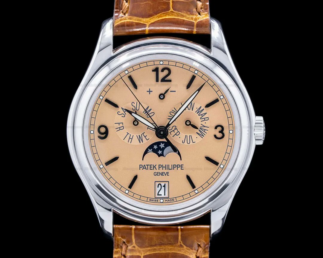 EuropeanWatchCo's tweet image. Patek Philippe Advanced Research 5450P Annual Calendar Platinum Salmon Dial Limited. bit.ly/43scy7O 

#PatekPhilippe  
#AdvancedResearch                                                                
#Horology
#PatekPhilippe5450P