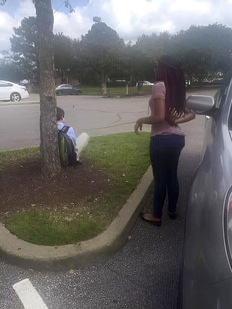 “My hero is my 14 yr old daughter we were on the way home and she saw a elementary kid sitting under a tree in a shopping center. 

She said, “it's too hot 🌞Mama, stop the car🚗.”

She then asked the boy, “where are your parents?”The boy said, “I don’t know.” She said “can you