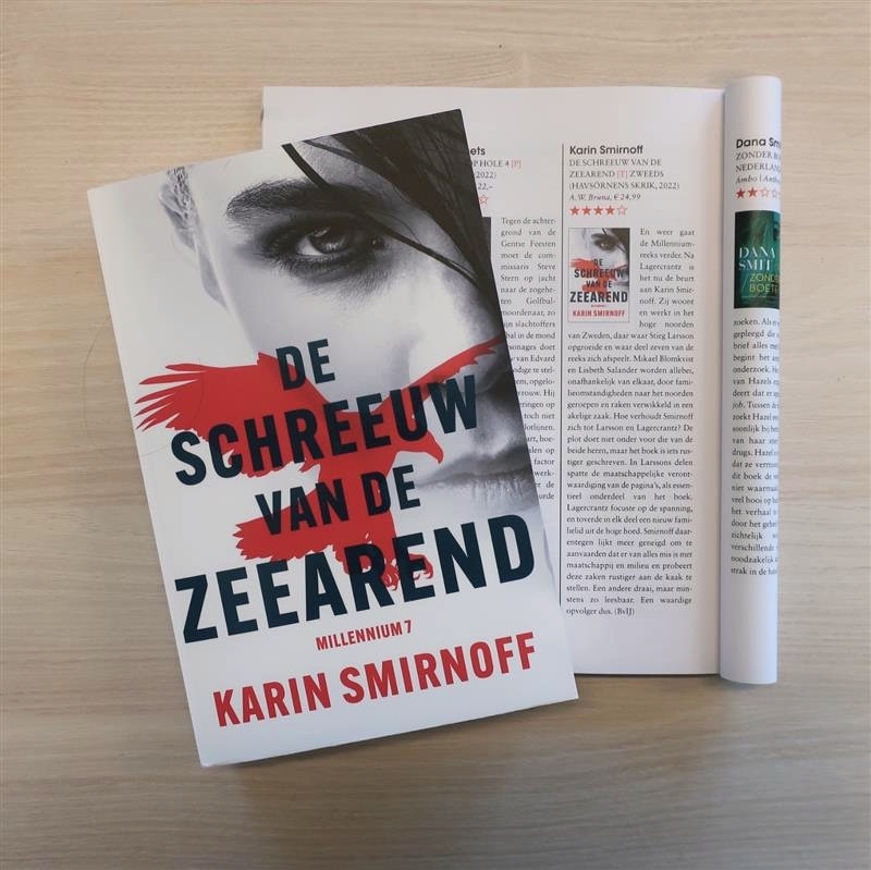 ⭐⭐⭐⭐ Millennium 7: 'De schreeuw van de zeearend' van Karin Smirnoff werd in de VN Detective &amp; Thrillergids beoordeeld met vier sterren: ‘Een waardige opvolger.’ <a href="/vrij_nederland/">Vrij Nederland</a>⁠
⁠
Meer weten? 👉 l8r.it/uzw2

#karinsmirnoff #leestip