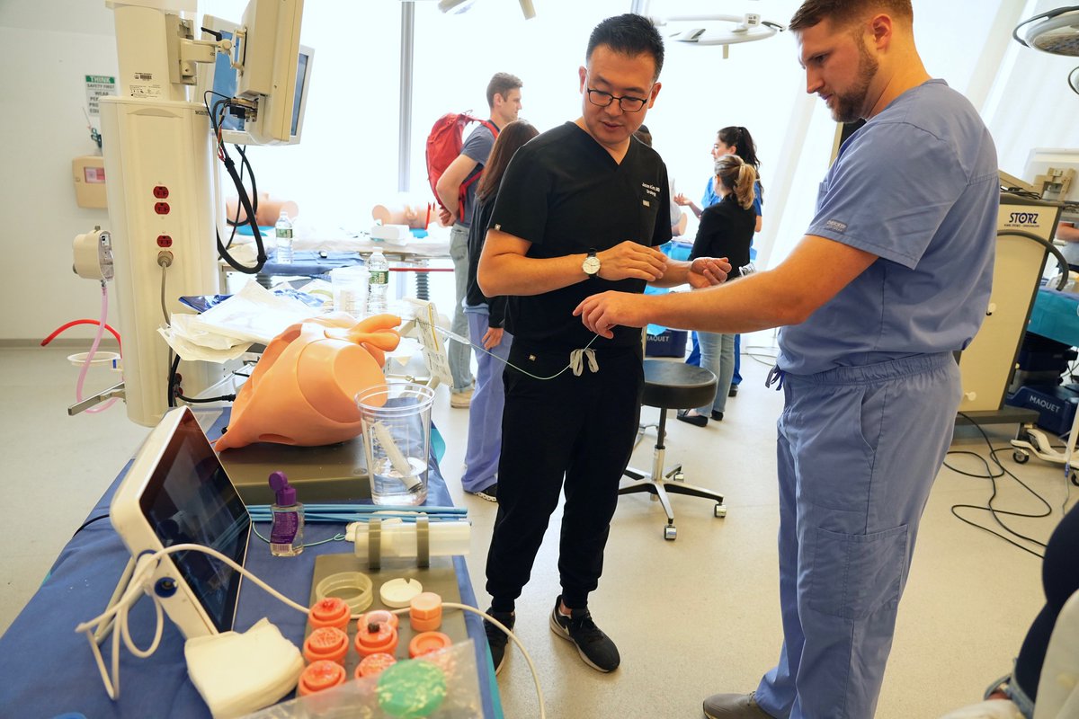 Alex Small (@alexcsmall) on Twitter photo 📸 CYSTOSCOPY & ADVANCED CATHETER PLACEMENT led by <a href="/JamieKanofsky/">jamie kanofsky</a> <a href="/NYUUrology/">NYU Langone Urology</a>, <a href="/Jason_Kim_MD/">Jason Kim</a> <a href="/SBUrology/">Stony Brook Urology</a>, <a href="/Doctor__KM/">Elie Kaplan-Marans, MD</a> <a href="/MaimoHealth/">Maimonides Health</a>, <a href="/rainjadec/">Rainjade</a> Justin Lee <a href="/ColumbiaUrology/">Columbia Urology</a>, and <a href="/JenniferNauheim/">Jennifer Nauheim, MD</a> <a href="/MontefioreUro/">MontefioreUrology</a>.
Scopes and bladder models from <a href="/AmbuUSA/">Ambu USA</a> were amazing! 📸 CYSTOSCOPY & ADVANCED CATHETER PLACEMENT led by <a href="/JamieKanofsky/">jamie kanofsky</a> <a href="/NYUUrology/">NYU Langone Urology</a>, <a href="/Jason_Kim_MD/">Jason Kim</a> <a href="/SBUrology/">Stony Brook Urology</a>, <a href="/Doctor__KM/">Elie Kaplan-Marans, MD</a> <a href="/MaimoHealth/">Maimonides Health</a>, <a href="/rainjadec/">Rainjade</a> Justin Lee <a href="/ColumbiaUrology/">Columbia Urology</a>, and <a href="/JenniferNauheim/">Jennifer Nauheim, MD</a> <a href="/MontefioreUro/">MontefioreUrology</a>.
Scopes and bladder models from <a href="/AmbuUSA/">Ambu USA</a> were amazing!