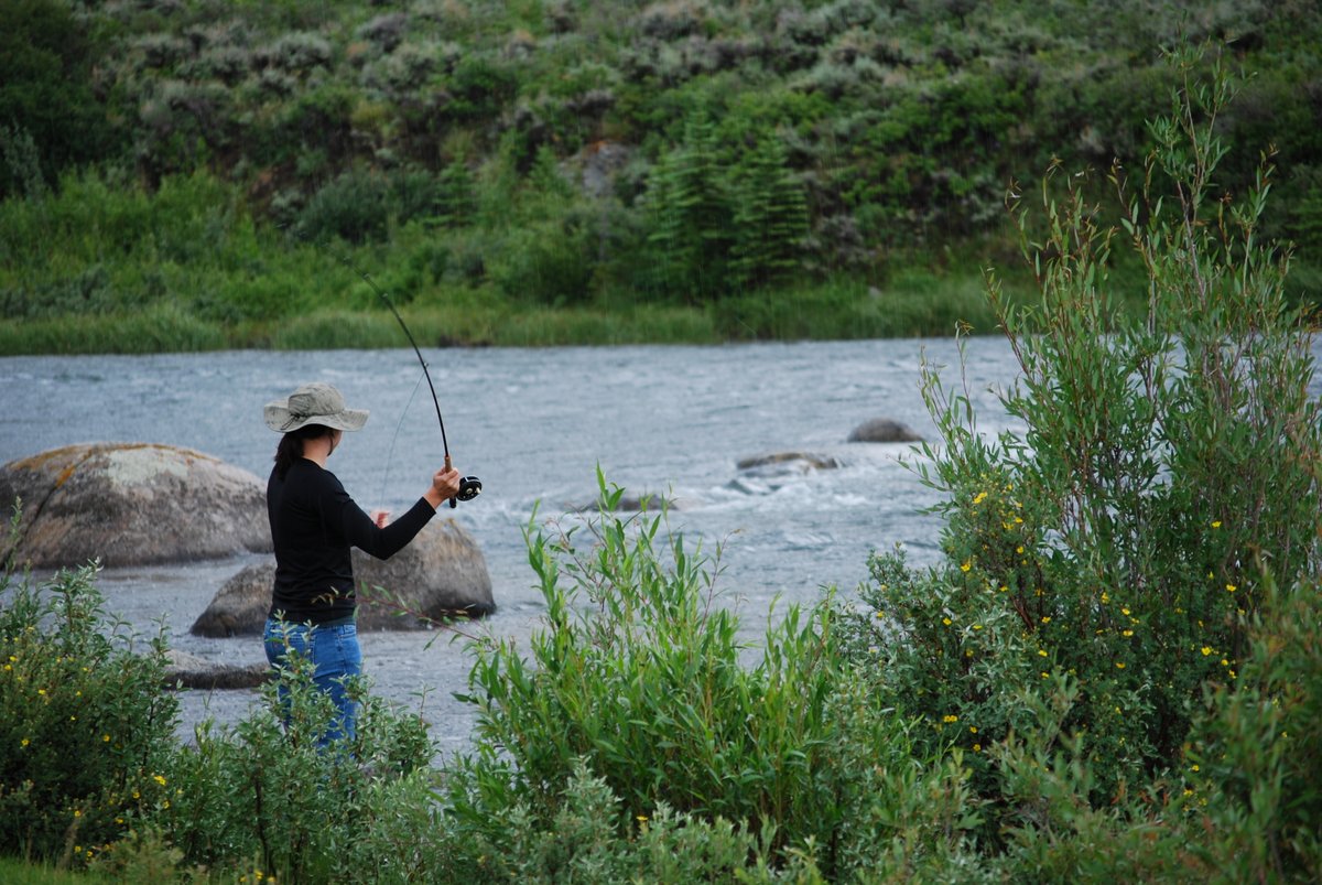 BLMWyoming's tweet photo. "A bad day of fishing is better than a good day at work."
#FishingandBoatingWeek https://t.co/MvXSQy60dj