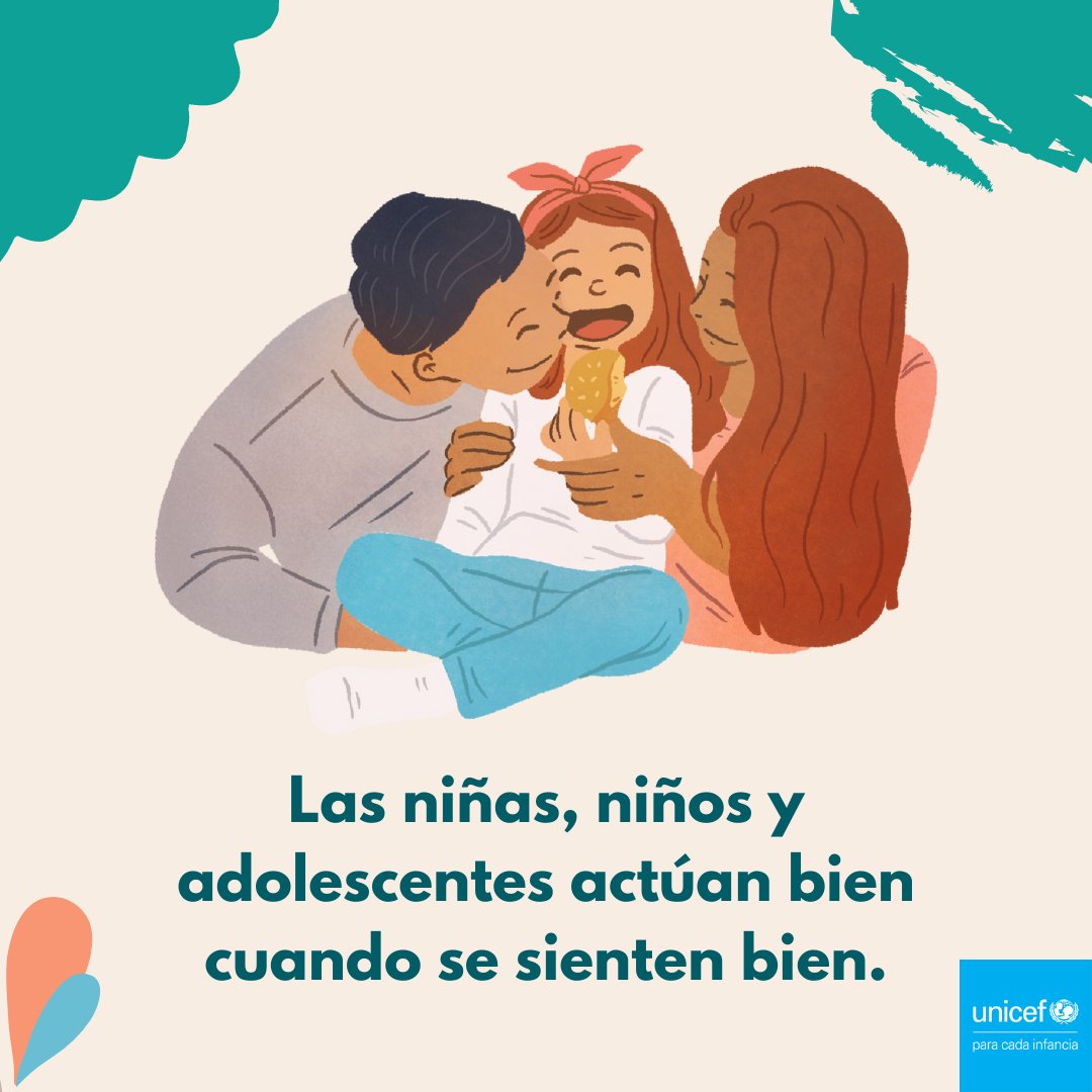 Está bien sentirse mal, pero lo más importante es sentirse querido y protegido para sentirse bien.

Las madres, padres y cuidadores deben promover confianza, comunicación y mucho cariño a sus hijos para acompañarles siempre.

Más consejos: uni.cf/en-mi-mente 

#EnMiMente
