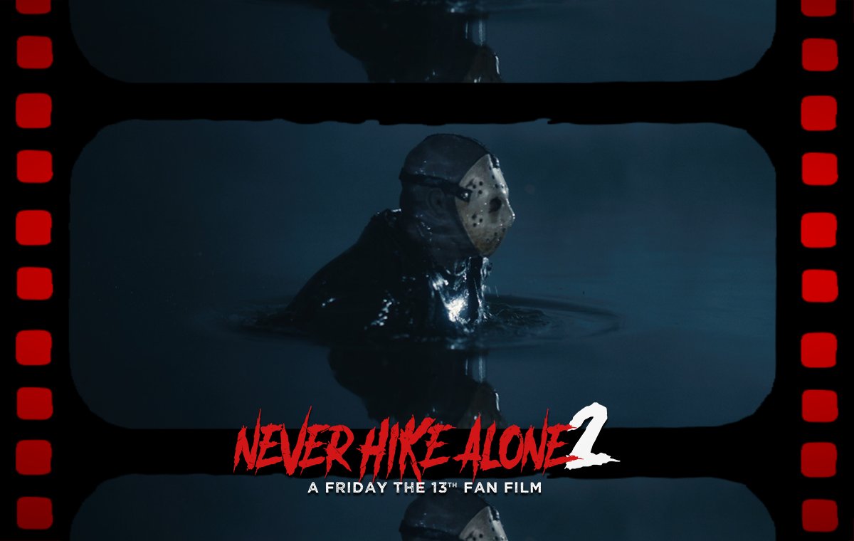 #JasonVoorhees rises once again in the latest production stills from #NeverHikeAlone2. 

Support the film here: igg.me/at/nha2/x/1800…

#fridaythe13th #voorhees #neverhikealone #ghostjason #tommyjarvis #horror #horrorfilm #horrormovie #slasher