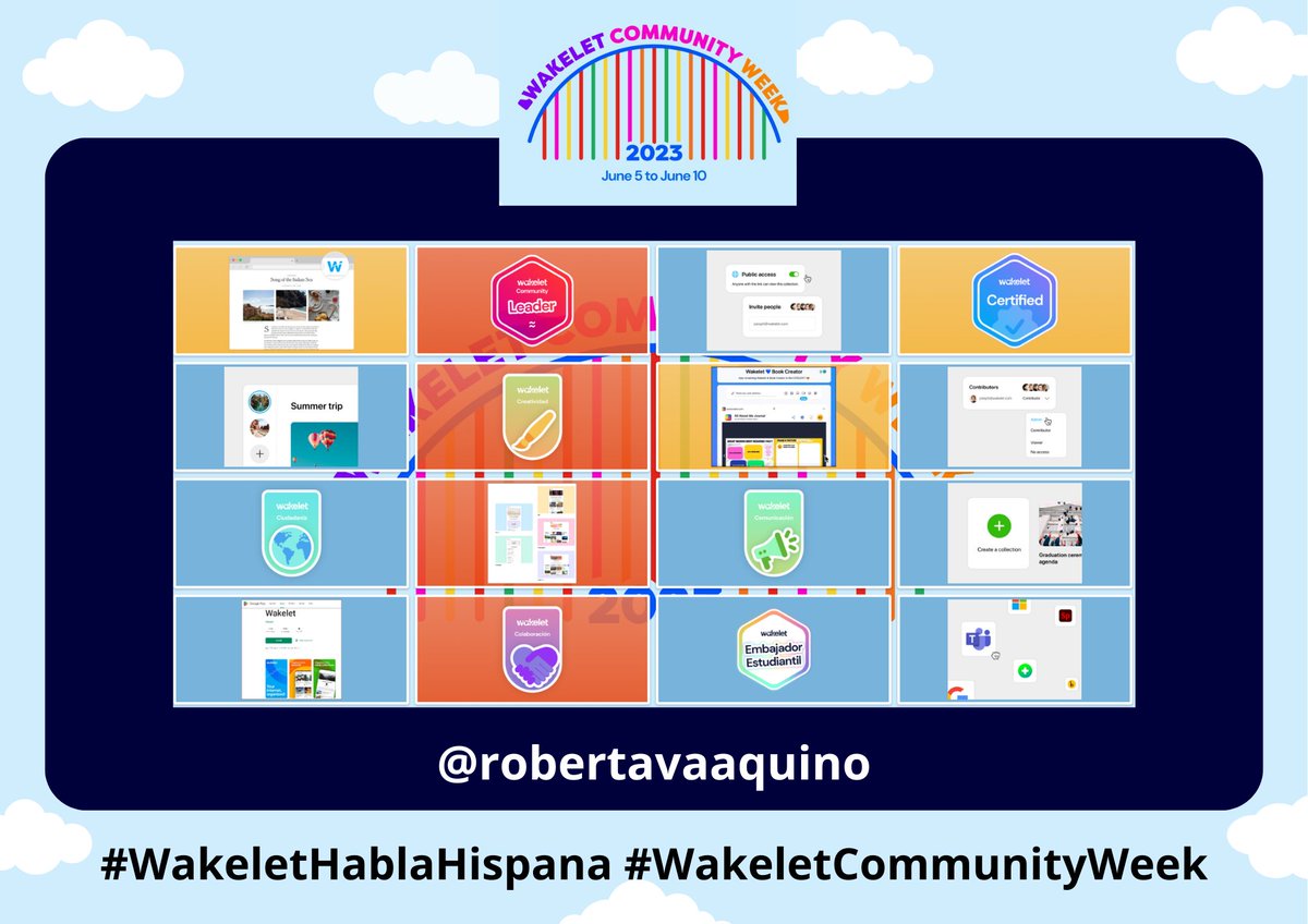 BINGO en ​#WakeletHablaHispana #WakeletCommunityWeek