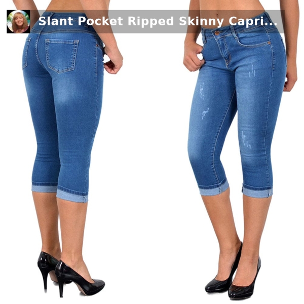 😍Summer Sale! Up To 50% Off!

👉#FreeShipping + #Discount at checkout!

👉Shop Your New Look! Slant Pocket Ripped Skinny Capri Jeans!
Get Yours 👉 shortlink.store/id5a9cvz3ork

#Summersales #outfit #activewear #fashion #fikafuntimes