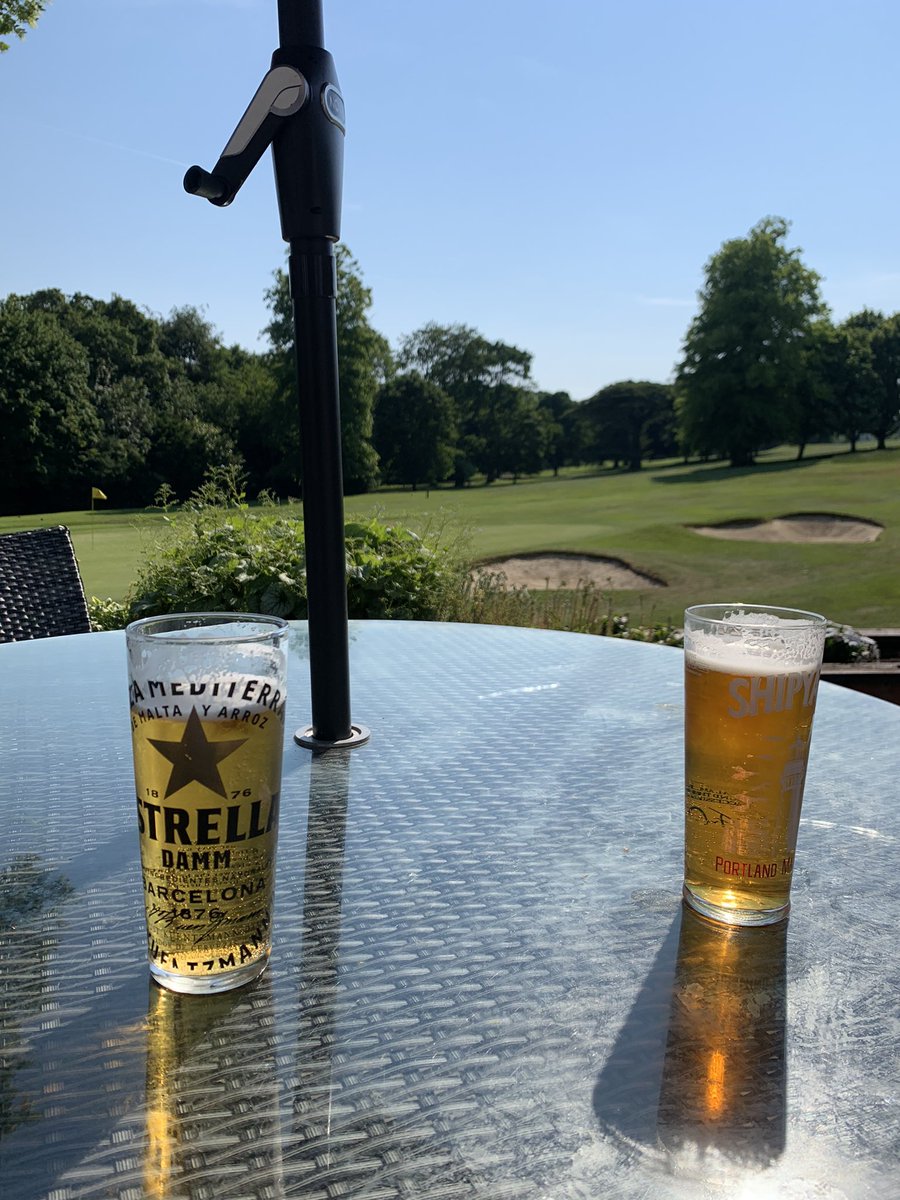 On the other side of the course today, the course is playing firm &amp;