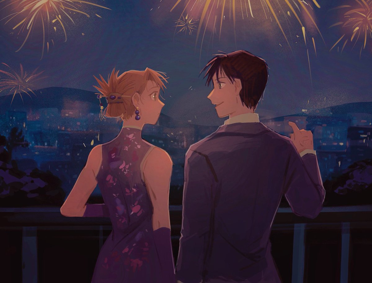 “I’m captivated by you like firework show ”🎇

#ロイアイの日