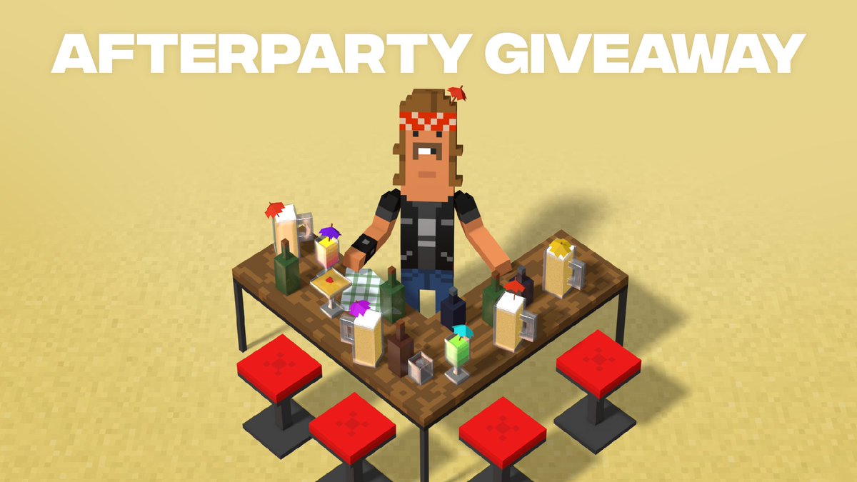 A summer cocktail 🍹 from the Chainers for everyone!

Don't miss the chance to get 1ООО $FRI 🍟 + Epic item 👘 before the Shop release!

Enter 👉 gleam.io/competitions/p…

✏️ Tip: stock up, Chainoors, you'll need $FRI soon! 🤫