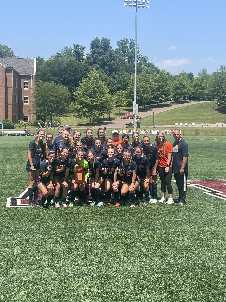 Girls Soccer Class 2A State Champions!  7-0 over Central Wise!  24-0 and 181 goals scored and gave up 4. 👀 👏