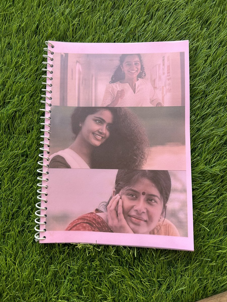 Script is locked 🔒 after 2 years 
it’s really hard to Crack a script like this 
“ I promise to deliver a very honest film “
 after #cinemabandi 
this time in Theatres 🎭
@anupamahere 
@darshanarajend 
@VijayDonkada