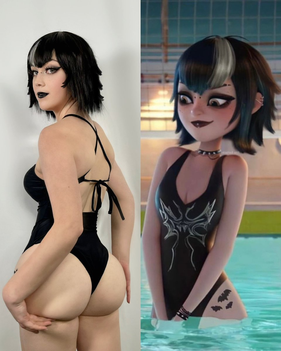 Would you wanna come to my Goth Girl Pool Party? 🖤
Cosplay : Mavis