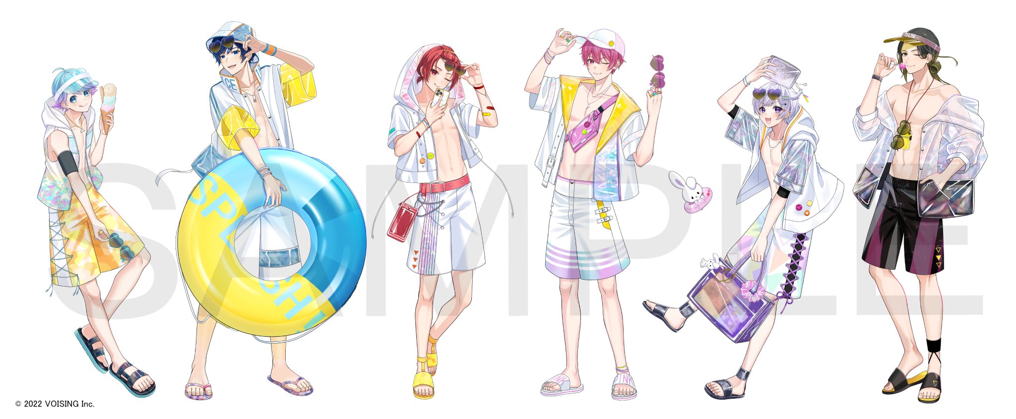 いれいす 悠佑 夏大将 アクスタ いれいす 悠佑 夏大将 アクスタ